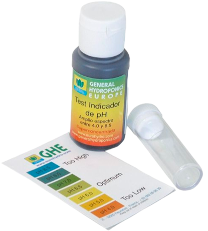 pH Test Kit 30 ml. Liquido – GHE