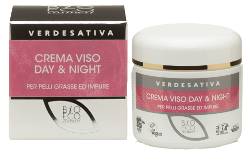 Verdesativa – Crema Viso Day & Night – 100% naturale
